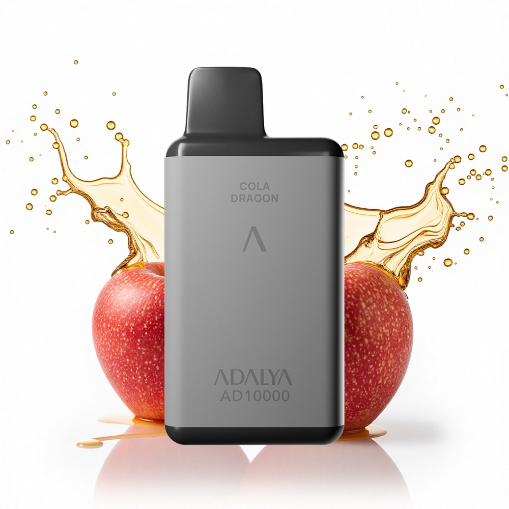 Adalya AD 10000 Puffs A Két Alma - 14 ml e-liquid, 2% nikotin, 650 mAh