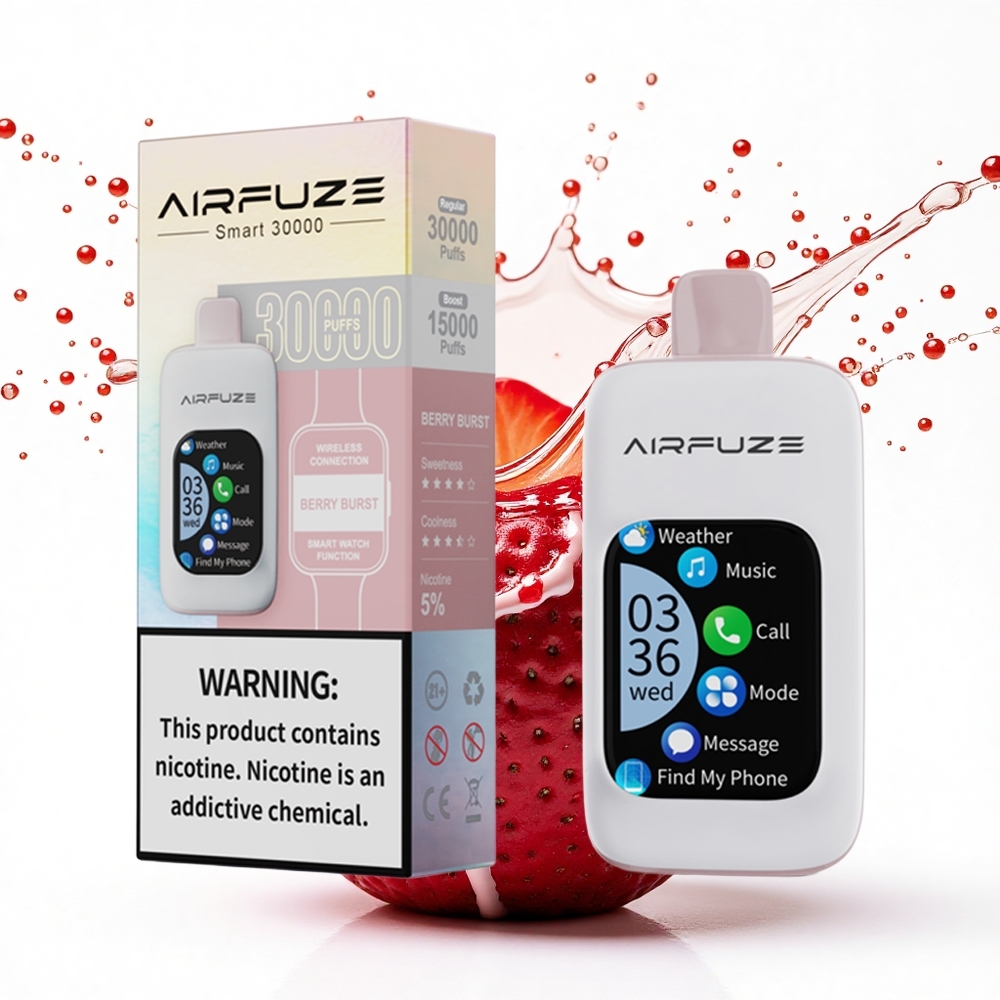 AirFuze Smart 30000 Puffs Bogyórobbanás Okos 900mAh 5% nikotin