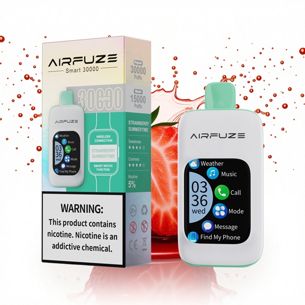 AirFuze Smart 30000 Puffs Eper Nyári Idő 5% nikotin 900mAh