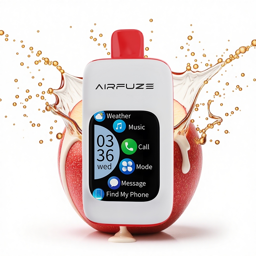 AirFuze Smart 30000 Puffs Háromszoros Alma 900mAh Típus-C