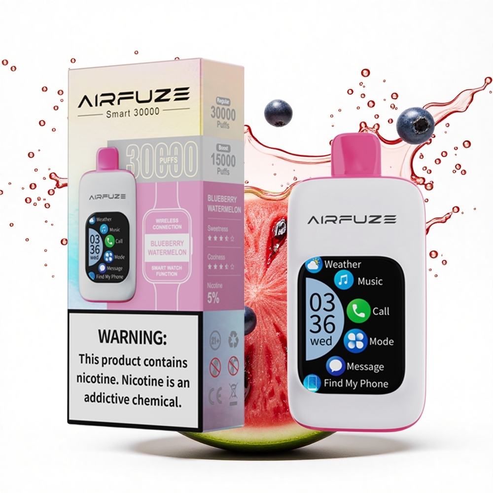 AirFuze Smart 30000 Puffs Kékáfonya Görögdinnye 5% nikotin 900mAh
