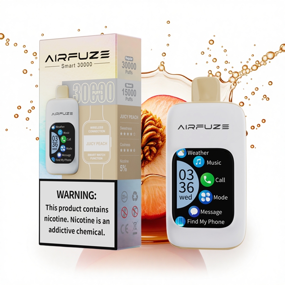 AirFuze Smart 30000 Puffs Lédús Barack 5% nikotin 900mAh