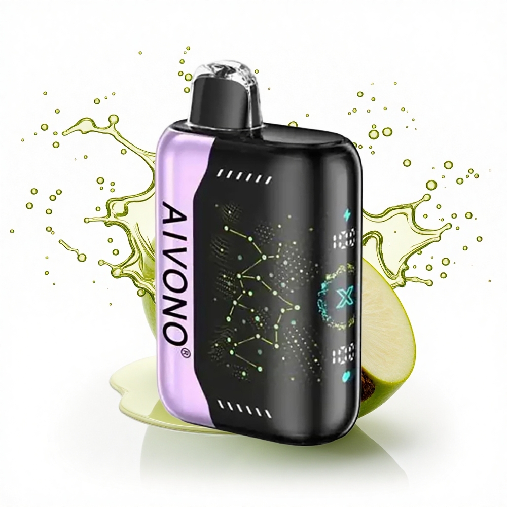 Aivono Aim Boom 25000 Puffs Zöld Alma Szőlő 650mAh 1.2 ohm