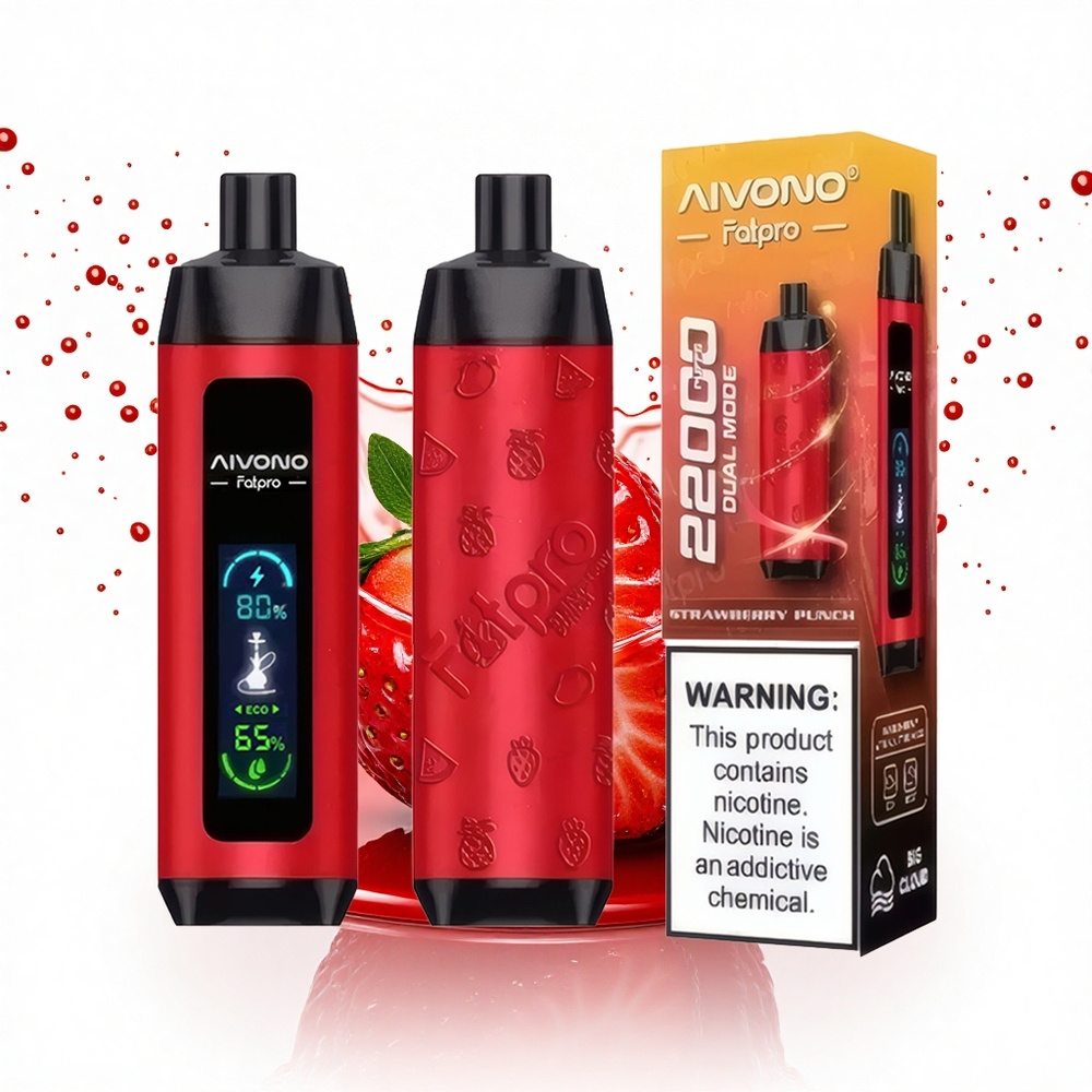 Aivono Aim Fatpro 22000 Puffs Epres Punch 5% Nikotin 28ml 600mAh