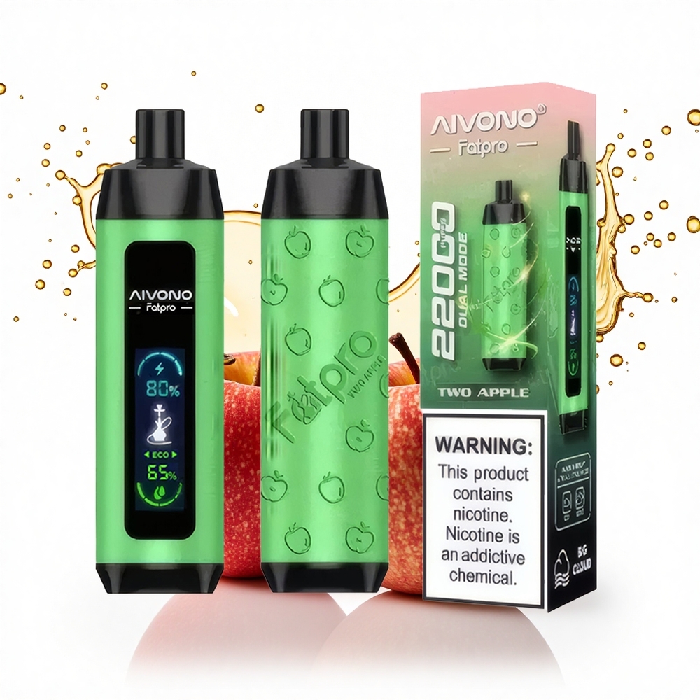 Aivono Aim Fatpro 22000 Puffs Két Alma 5% Nikotin 600mAh
