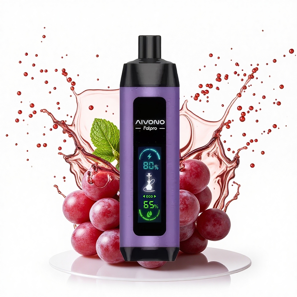 Aivono Aim Fatpro 22000 Puffs Szőlőborsmenta 5% nikotin 600mAh