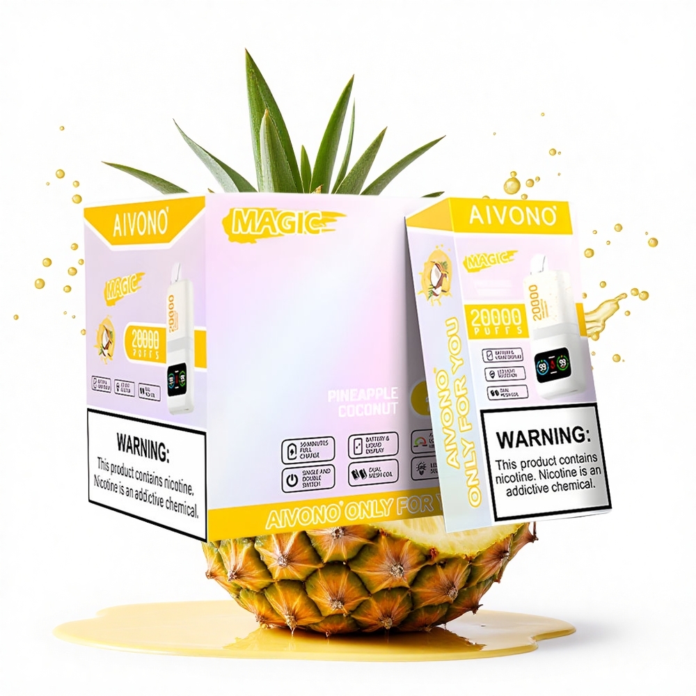 Aivono Aim Magic 20000 Puffs Ananász Kókusz 5% Nikotin 600mAh