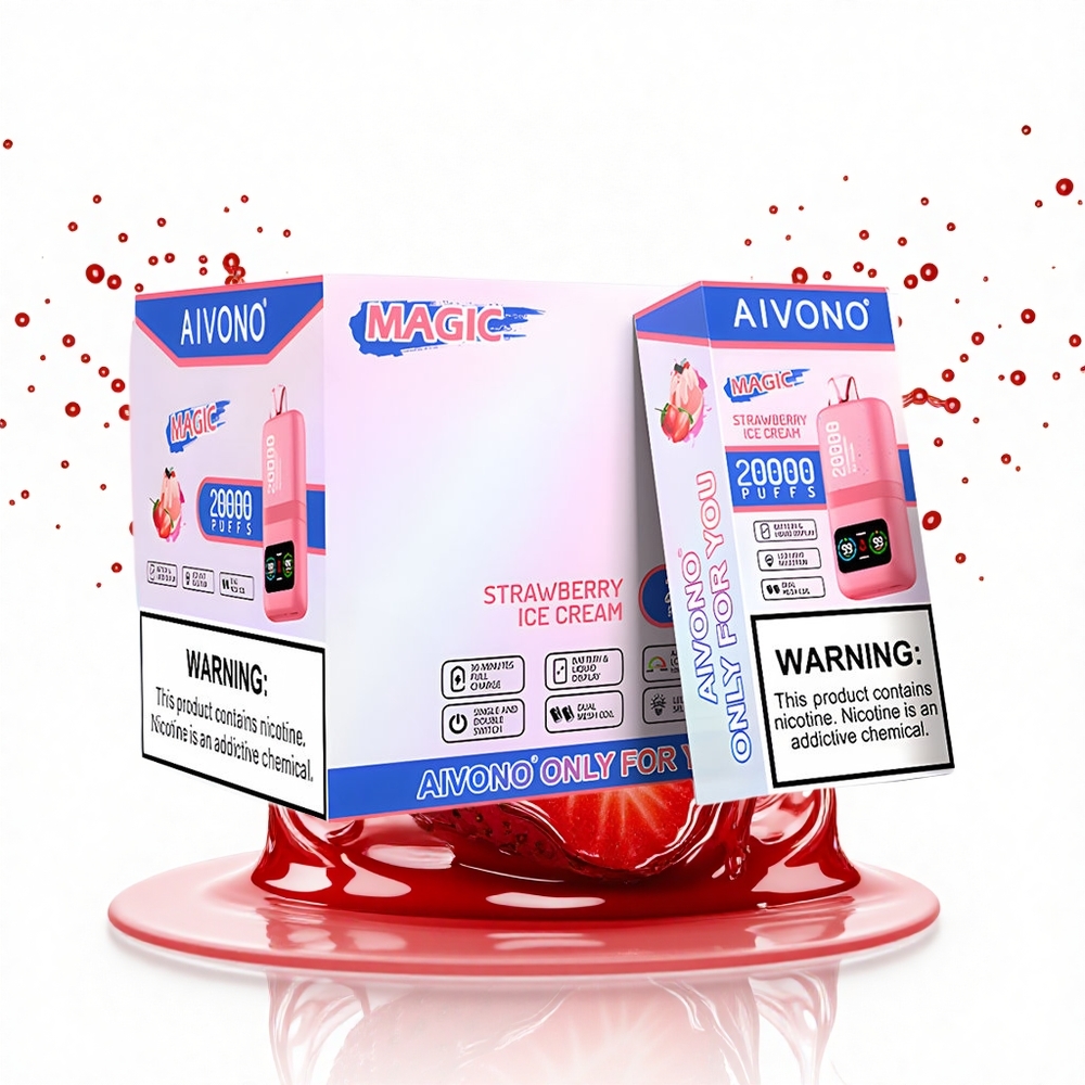 Aivono Aim Magic 20000 Puffs Eperfagylalt Dual Mesh Coils 600mAh 5% Nikotin
