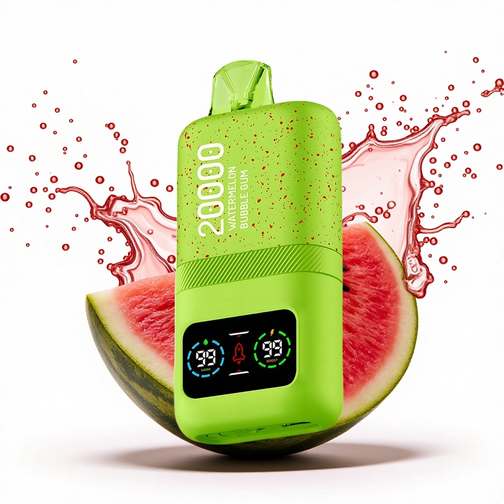 Aivono Aim Magic 20000 Puffs Görögdinnye Buborékrágó 600mAh Dual Mesh Coil 5% Nicotine