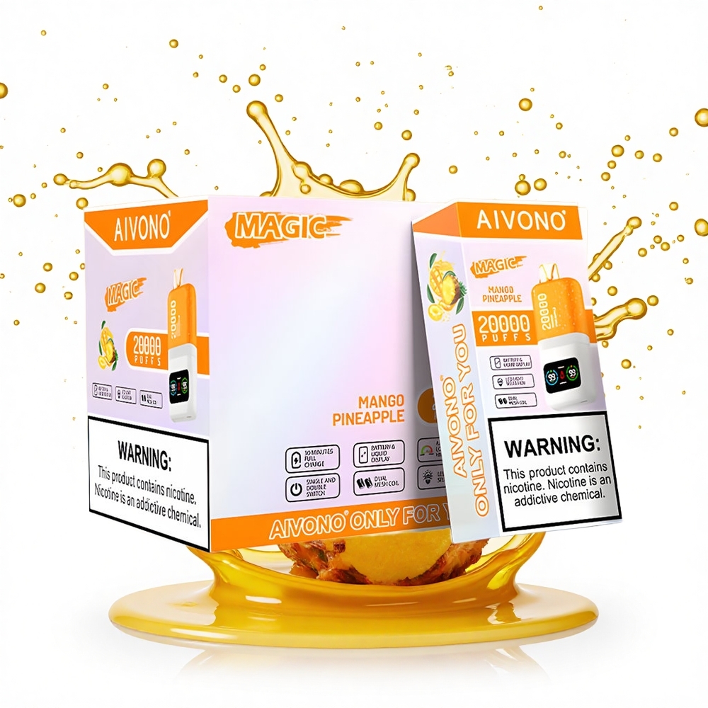 Aivono Aim Magic 20000 Puffs Mangó Ananász Dual Mesh Coils 26ml 600mAh