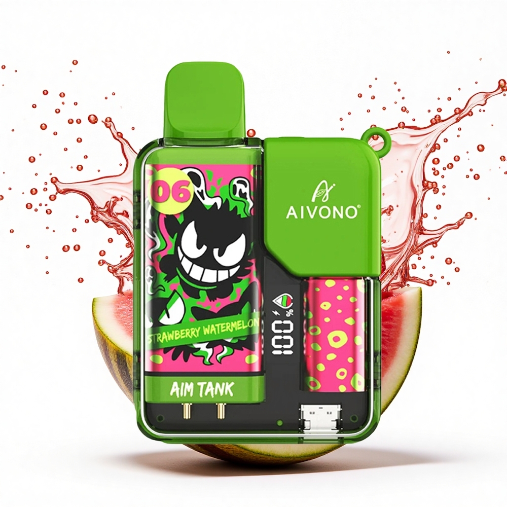 Aivono Aim Tank 9500 Puffs Eper Görögdinnye 650mAh 18ml