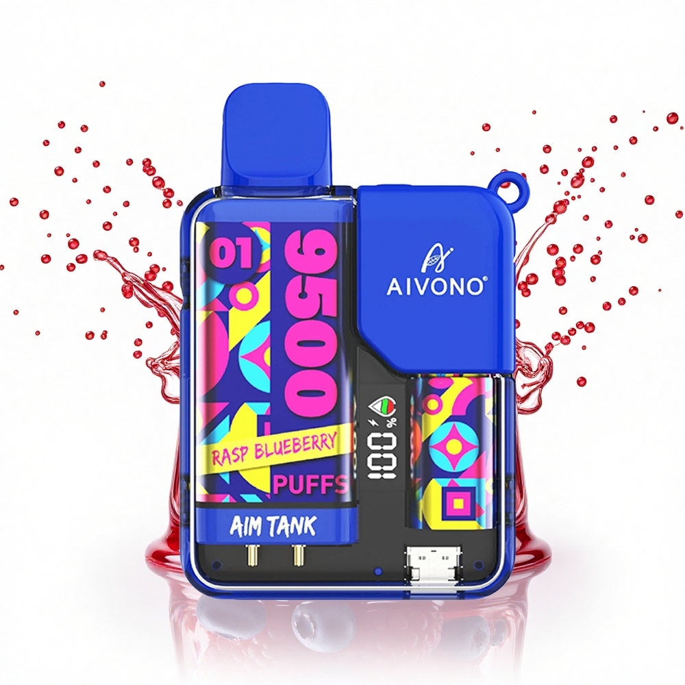 Aivono Aim Tank 9500 Puffs Málna Áfonya 650mAh 3% nikotin