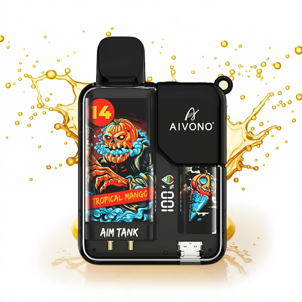 Aivono Aim Tank 9500 Puffs Trópusi Manga 650mAh 18ml