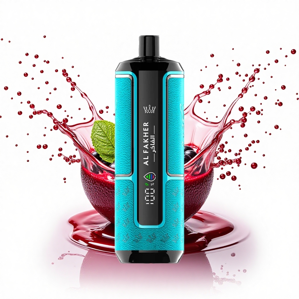 Al Fakher Crown Bar 15K Hypermax Feketeribizke Mentás 600mAh Típus-C