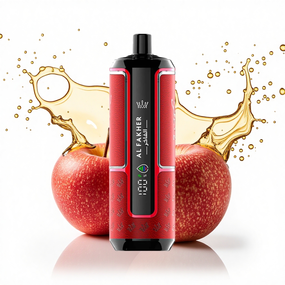 Al Fakher Crown Bar 15K Hypermax Két Alma 22ml Típus-C 600mAh Nikotin