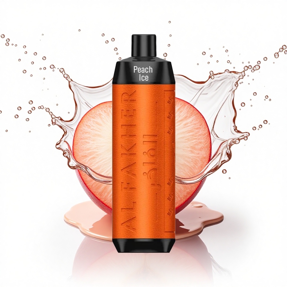 Al Fakher Crown Bar 8000 Crystal Barackjég 18ml e-Liquid 5mg Nikotin 600mAh