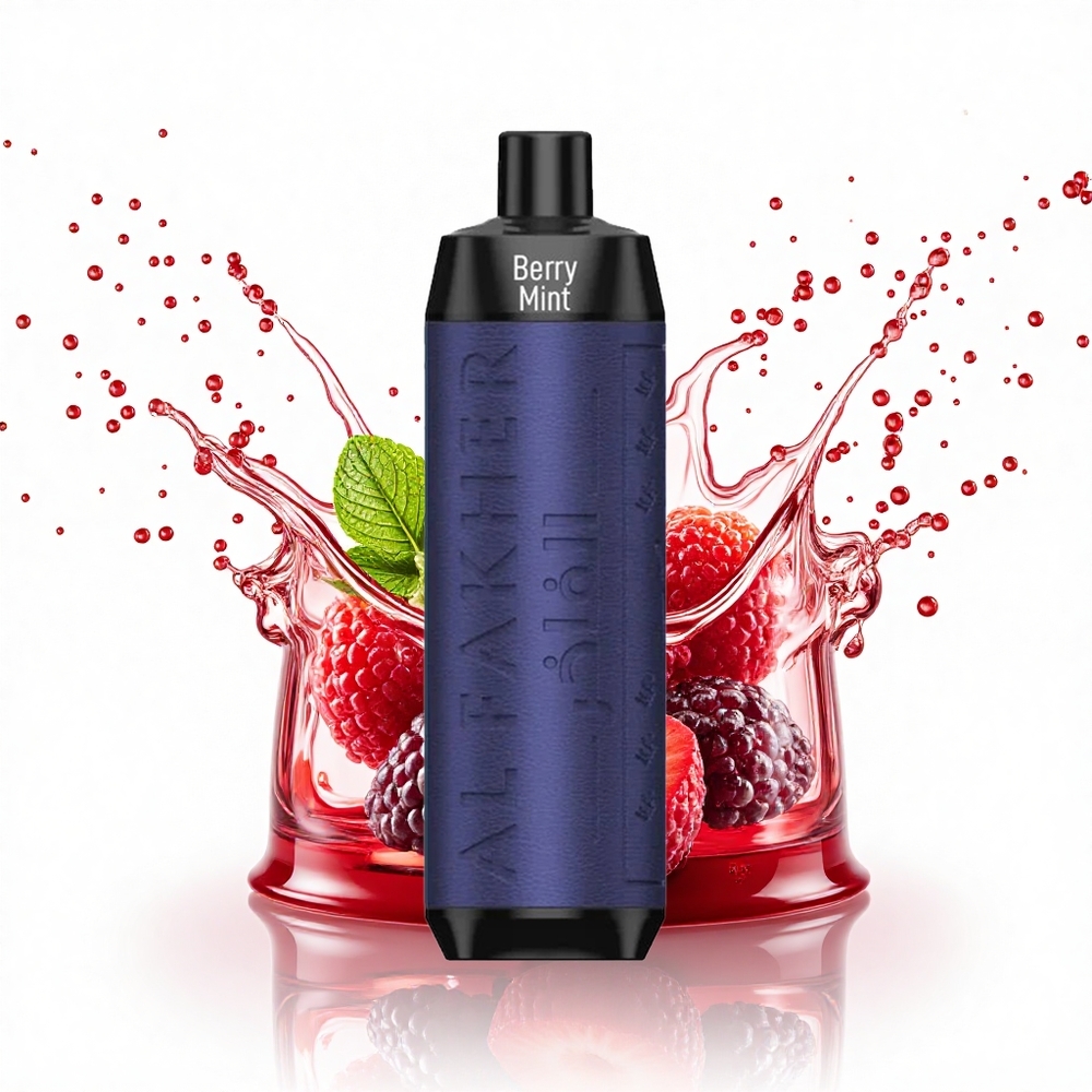 Al Fakher Crown Bar 8000 Crystal Bogyós Menta 600mAh 18ml Nikotin