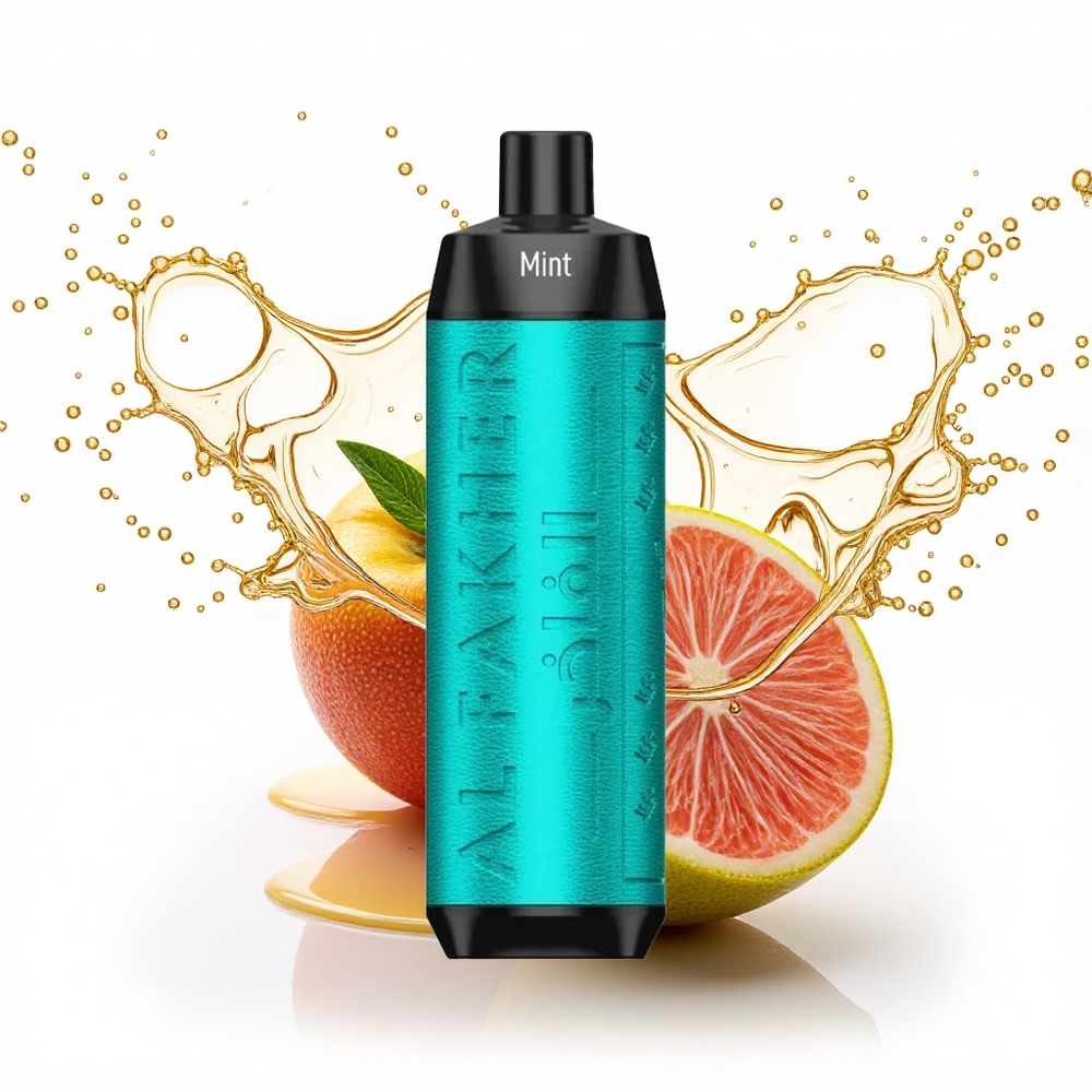 Al Fakher Crown Bar 8000 Crystal Borsmenta Kristály Egyszerhasználatos E-vaporizátor 600mAh 18ml Nikotin