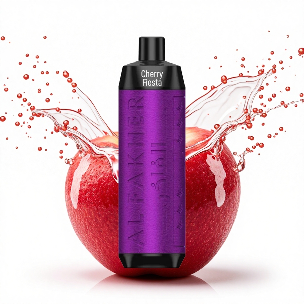 Al Fakher Crown Bar 8000 Crystal Cseresznye Fesztivál 600mAh 18ml Nikotin