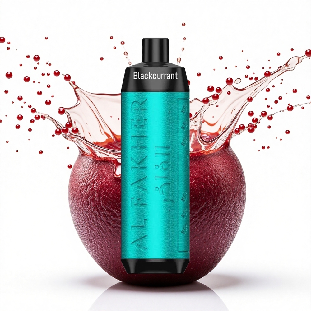 Al Fakher Crown Bar 8000 Crystal Fekete Ribizli Jég 600mAh 5mg Nikotin