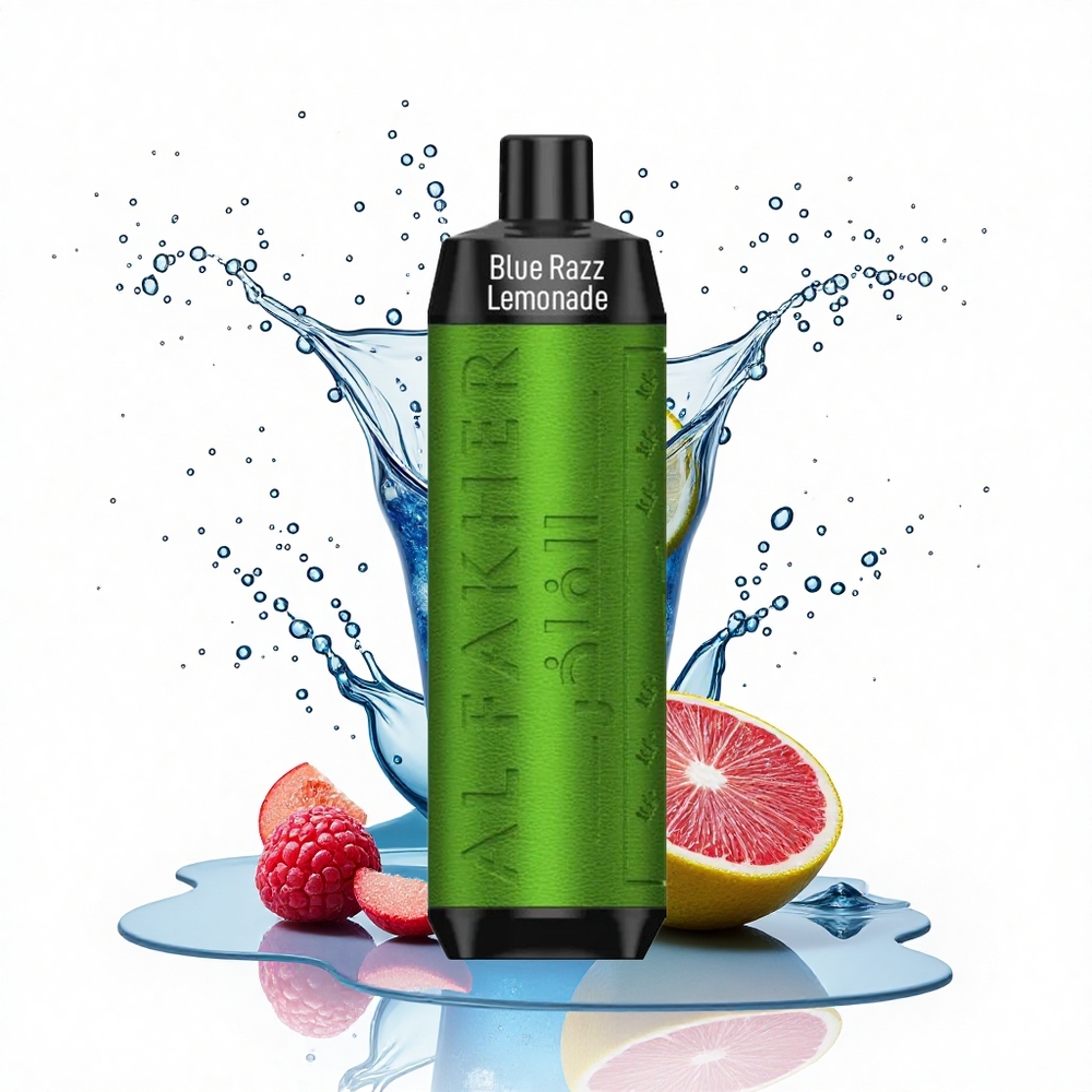 Al Fakher Crown Bar 8000 Crystal Kék Málna Limonádé 600mAh 5mg Nikotin