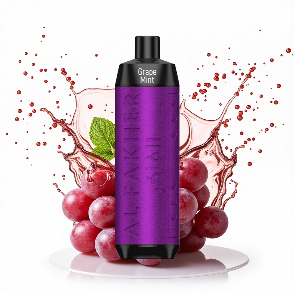 Al Fakher Crown Bar 8000 Crystal Szőlő Menta 600mAh 18ml Nikotin