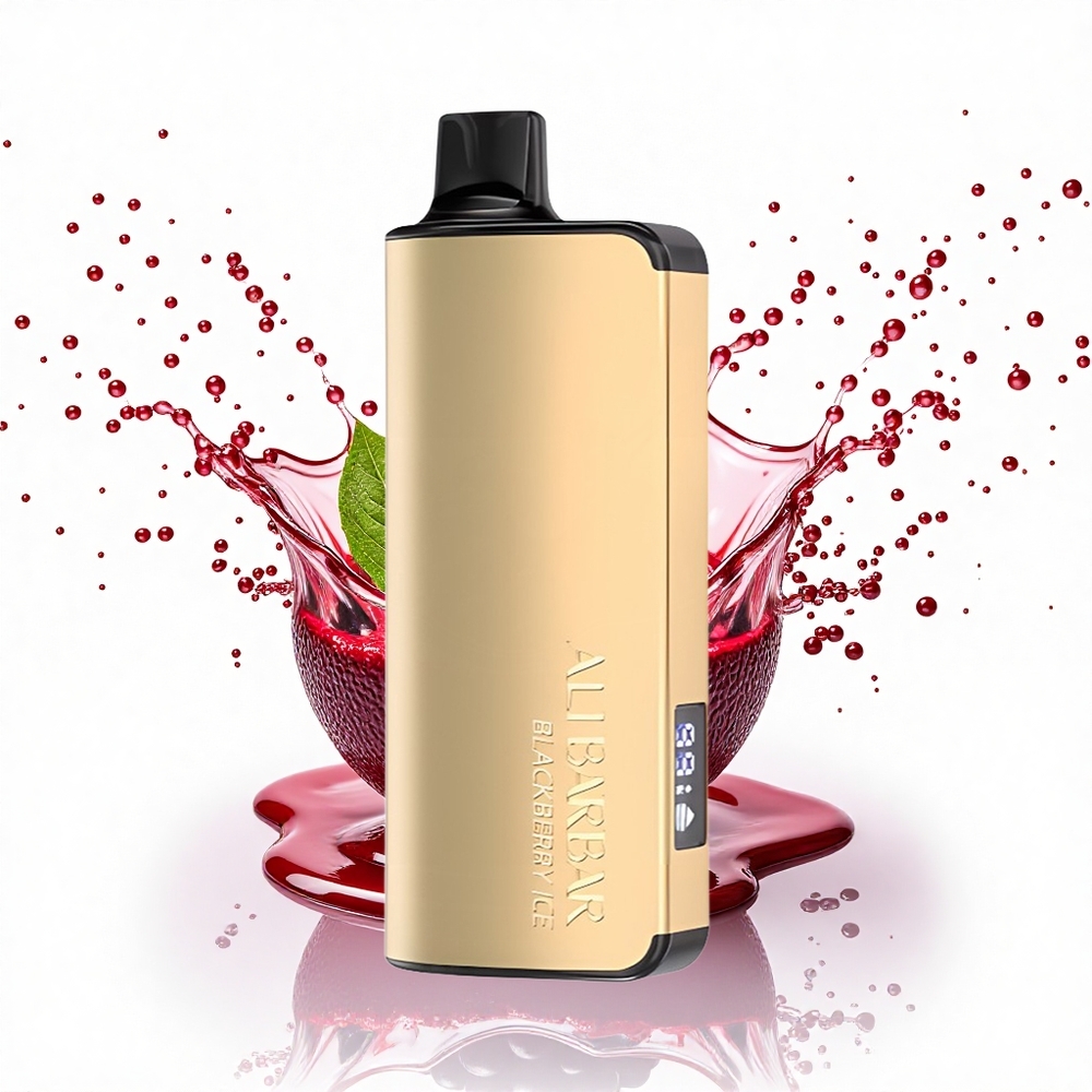 Alibarbar Ingot 9000 Puffs Feketeáfonya Jég 2350mAh