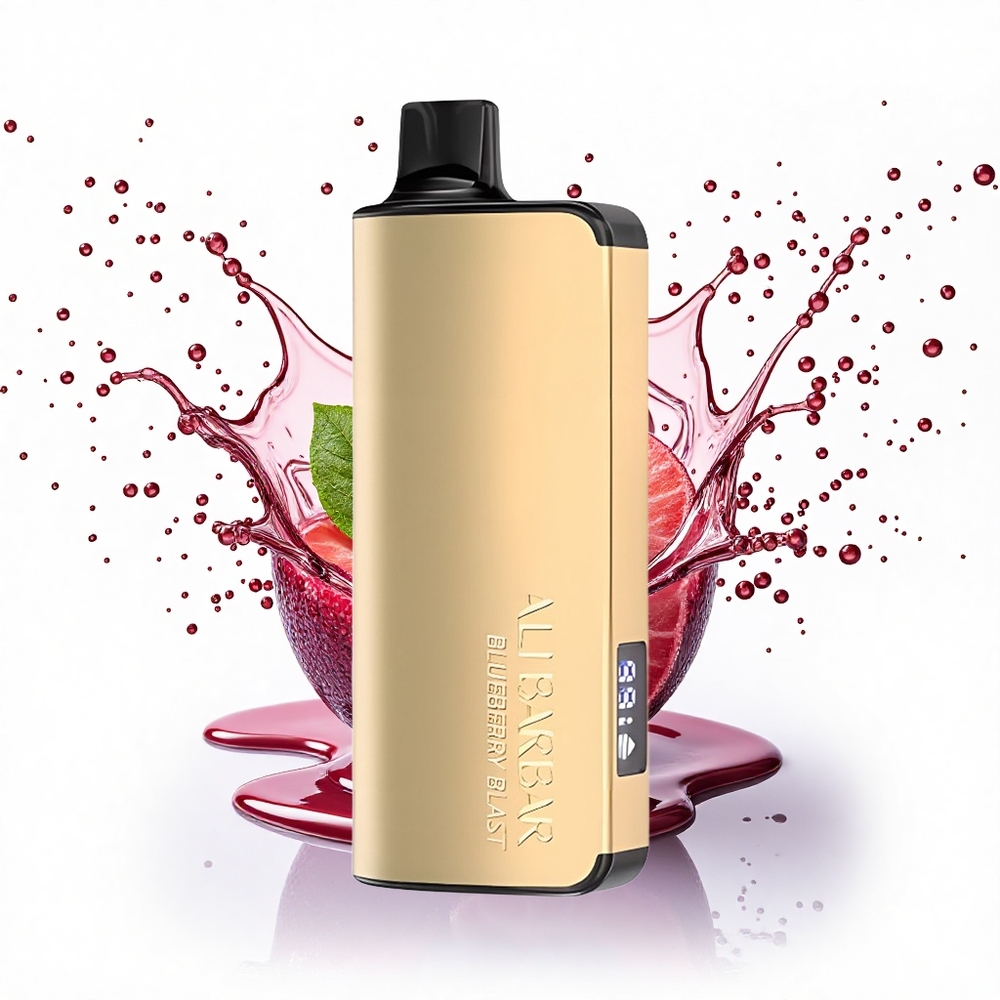 Alibarbar Ingot 9000 Puffs Áfonya Robbanás 2350mAh