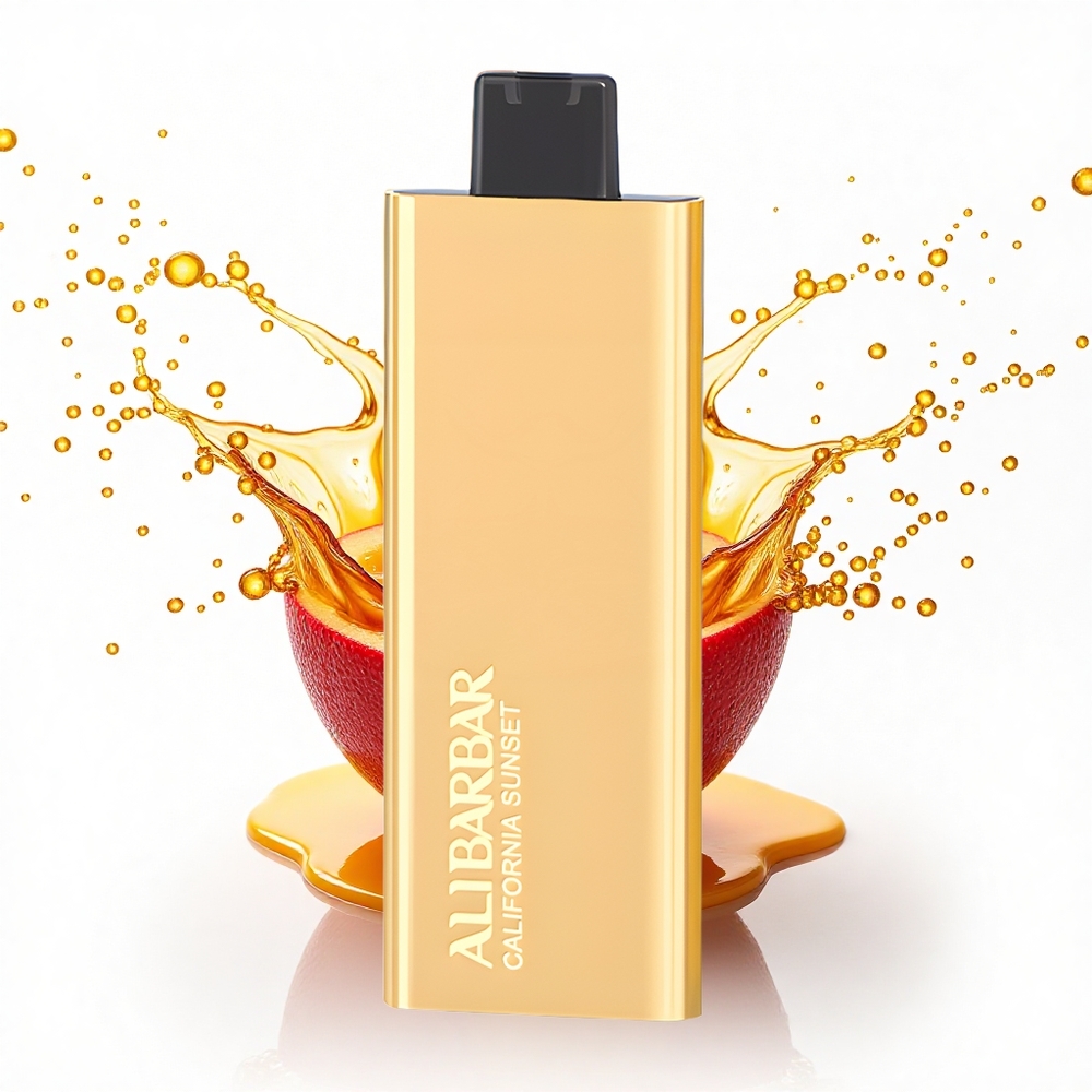 Alibarbar Pandora 7000 Puffs Kaliforniai Naplemente 17 ml 1.0 Ohm