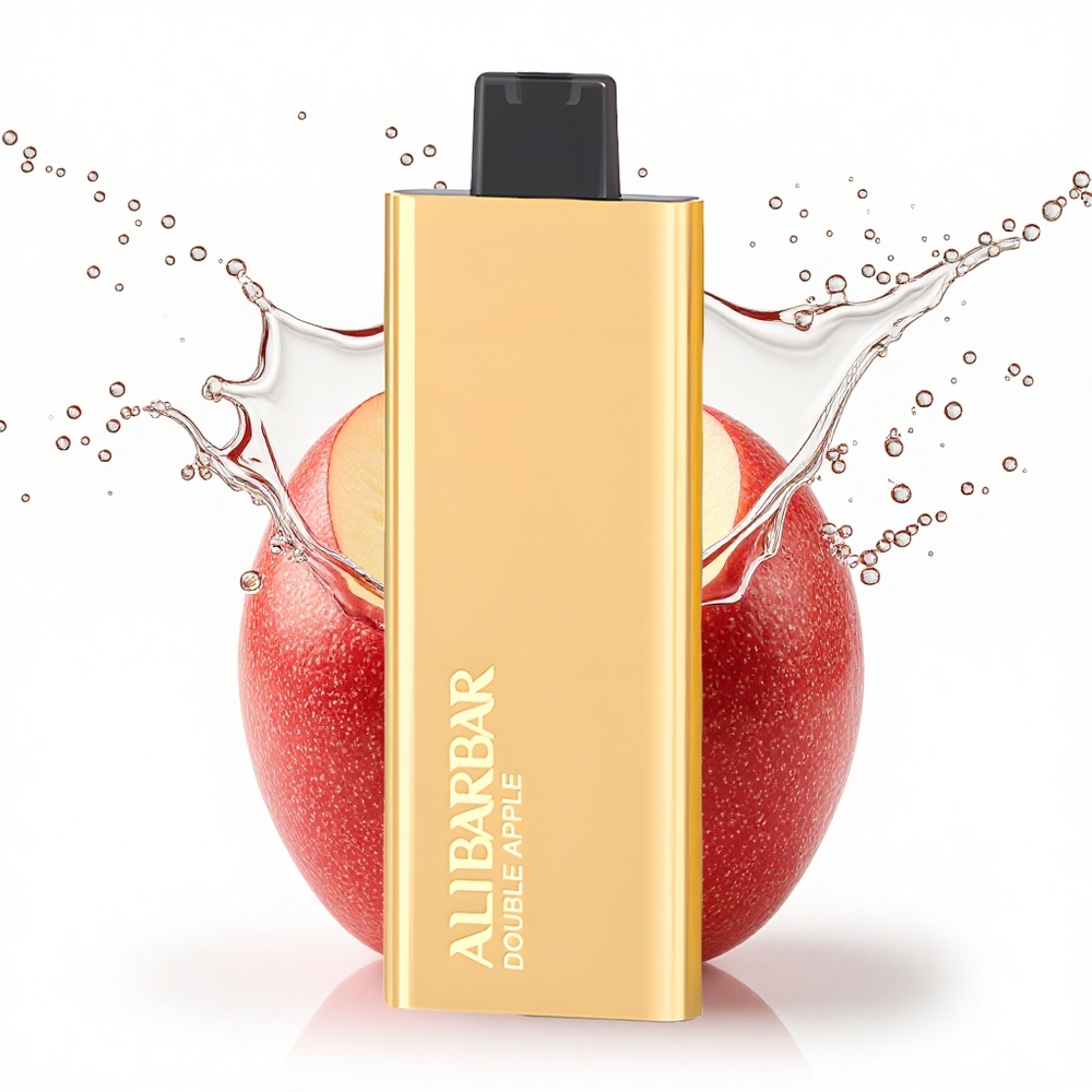 Alibarbar Pandora 7000 Puffs Kettős Alma 17 ml 1.0 Ohm