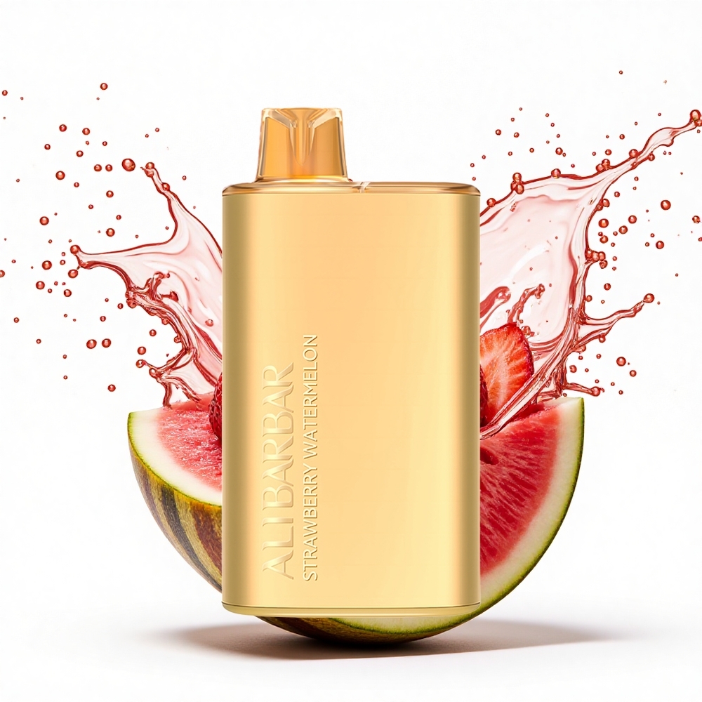 Alibarbar Rich 8000 Puffs Eper Görögdinnye 2000mAh 20ml