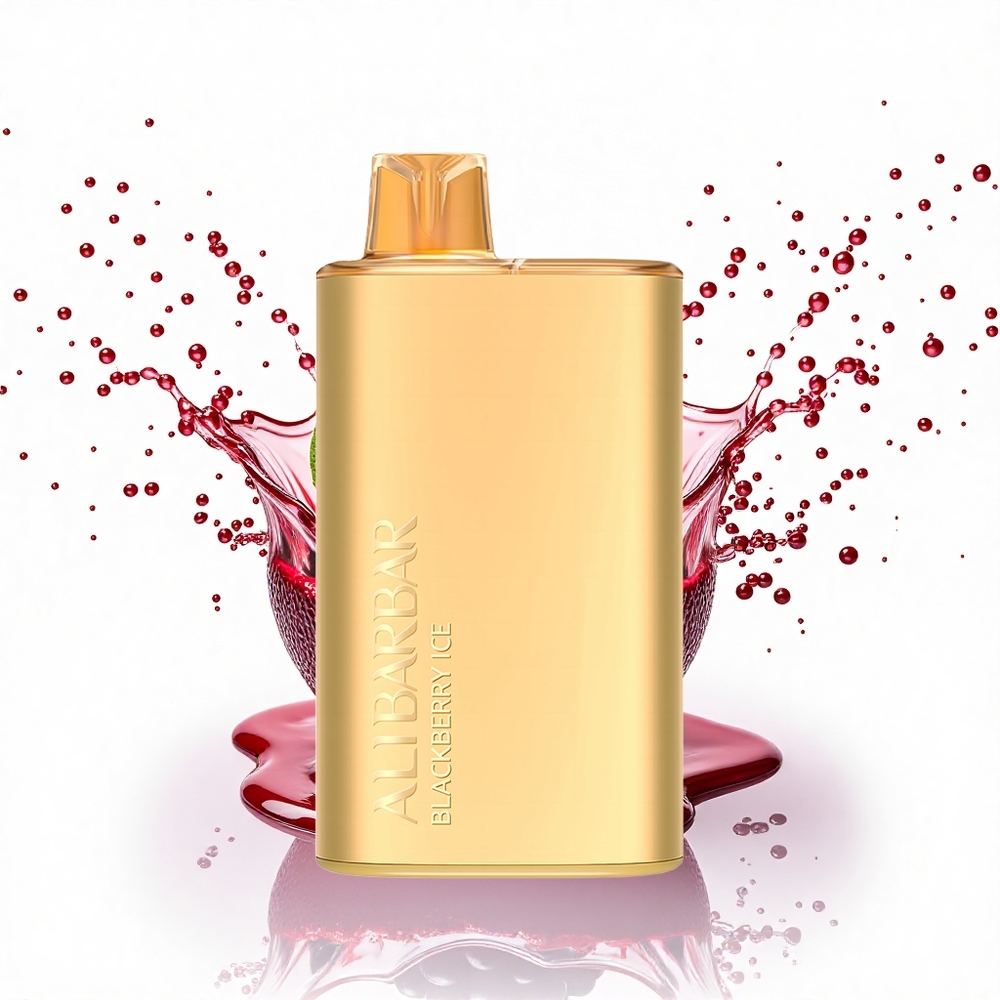 Alibarbar Rich 8000 Puffs Fekete Áfonya Jég 20ml 2000mAh