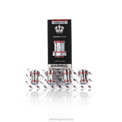 UWELL E Cigi - UWELL CROWN 4 cseretekercsek (4 db) kettős tekercs 0,4 ohm 66RL183