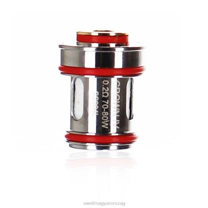 UWELL E Cigi - UWELL CROWN 4 cseretekercsek (4 db) kettős tekercs 0,4 ohm 66RL183