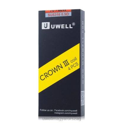 UWELL Porlasztó - UWELL CROWN 3 tekercsek (4 darabos) un2 mesh 0,23 ohm 66RL94