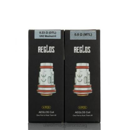 UWELL Review - UWELL AEGLOS tekercsek | 4-es csomag 0,8 ohm 66RL269