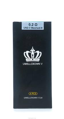 UWELL Vape Price - UWELL CROWN V tekercs | 4-es csomag un2-2 hálós 0,3 ohm 66RL68