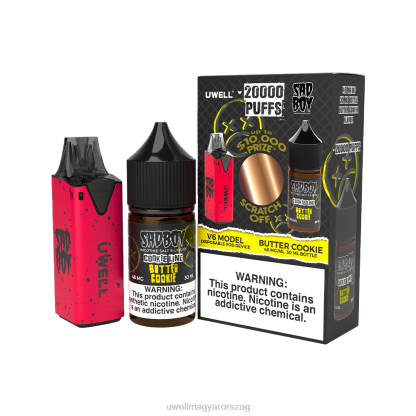 UWELL Disposable Review - UWELL V6 eldobható eszköz + apupára 30 ml gyümölcslé - kollab köteg clr: sárga/flv: görögdinnye őrület 50mg 66RL220