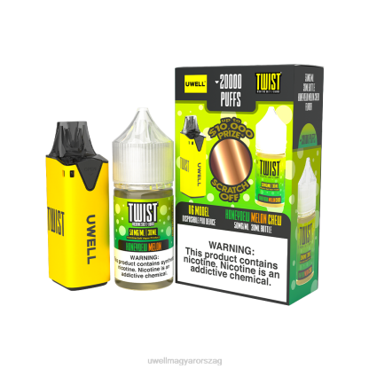 UWELL Magyarország - UWELL V6 eldobható eszköz + apupára 30 ml gyümölcslé - kollab köteg clr: black/flv: rebirth iced 50mg 66RL221
