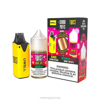 UWELL Magyarország - UWELL V6 eldobható eszköz + apupára 30 ml gyümölcslé - kollab köteg clr: black/flv: rebirth iced 50mg 66RL221